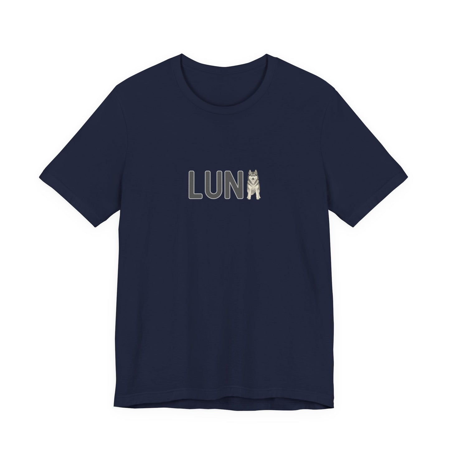 Luna Husky Letter T-Shirt