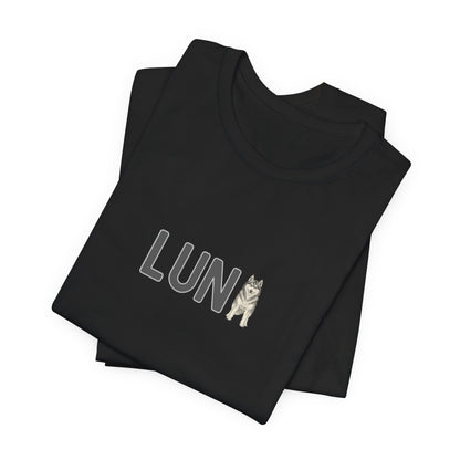 Luna Husky Letter T-Shirt