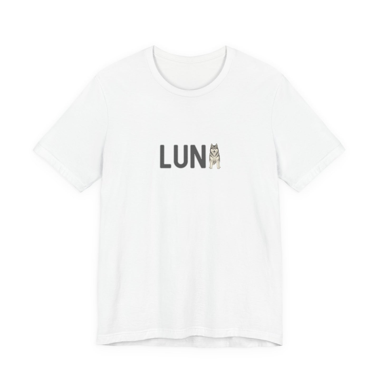 Luna Husky Letter T-Shirt