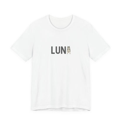 Luna Husky Letter T-Shirt