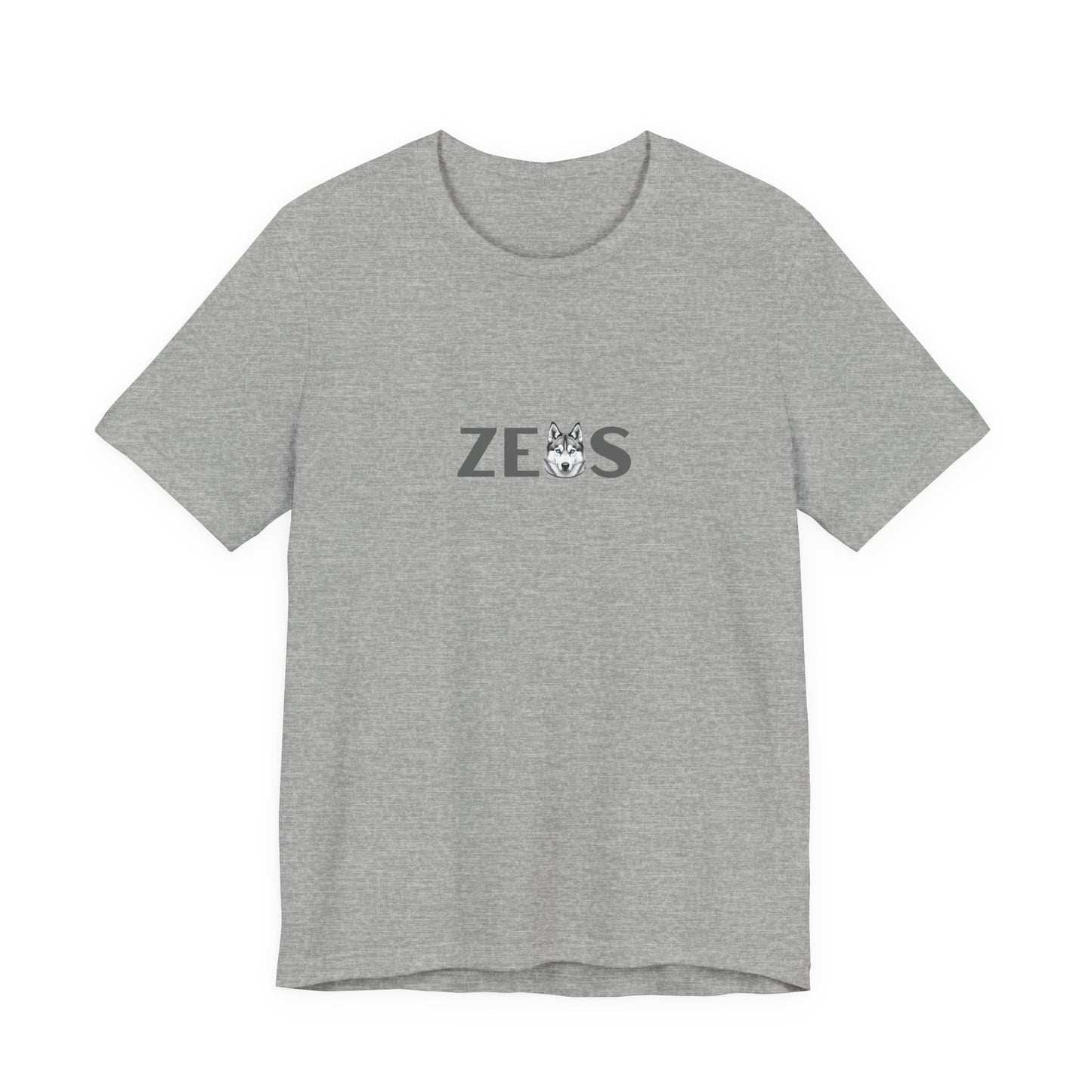 Zeus Husky Letter T-Shirt