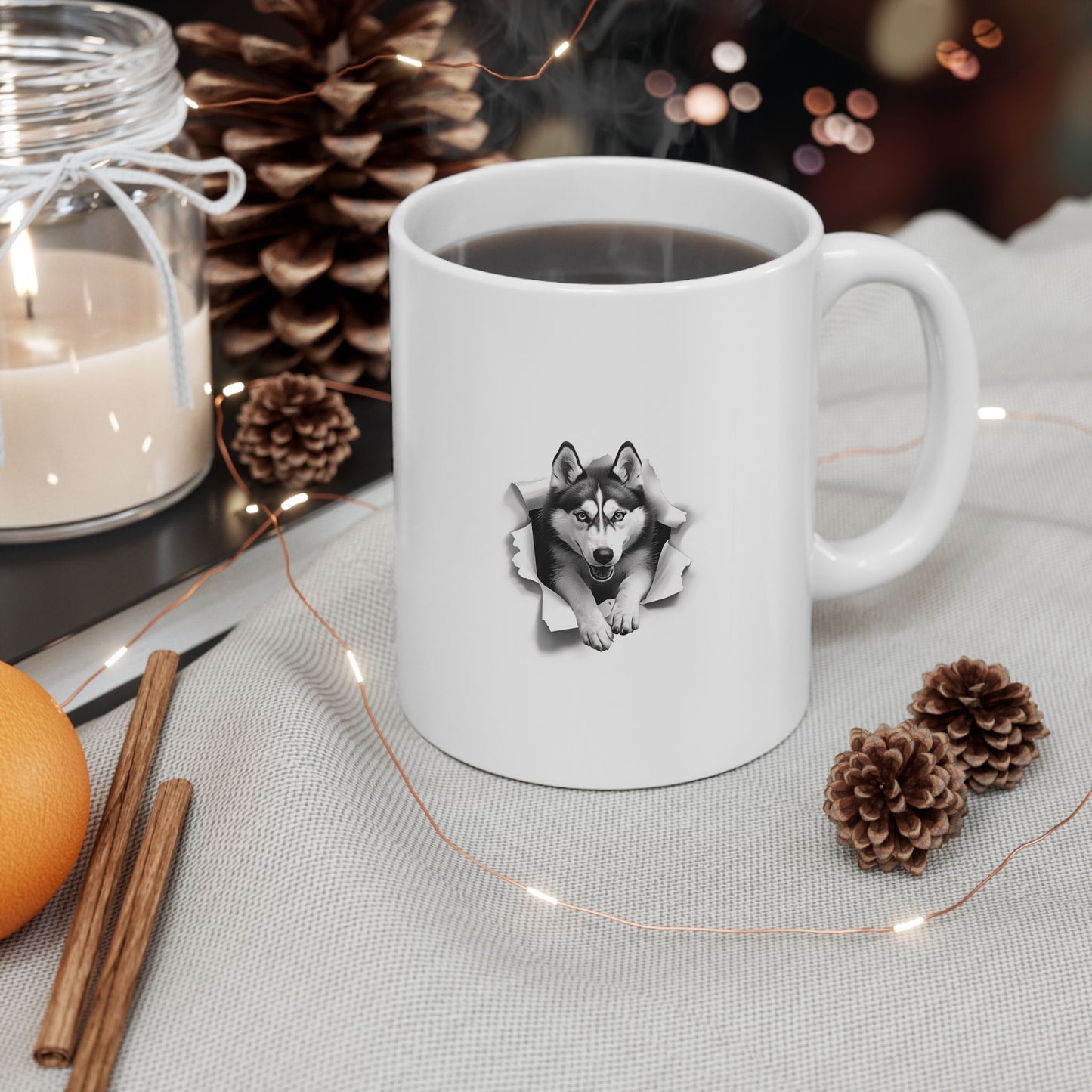 Husky Breakout Coffee Mug