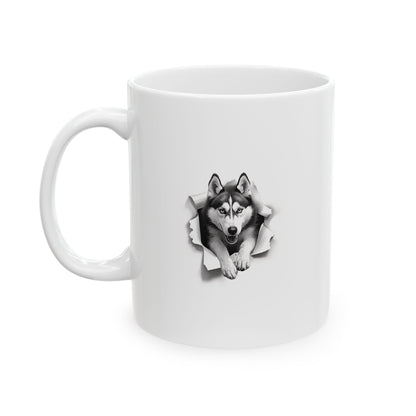 Husky Breakout Coffee Mug