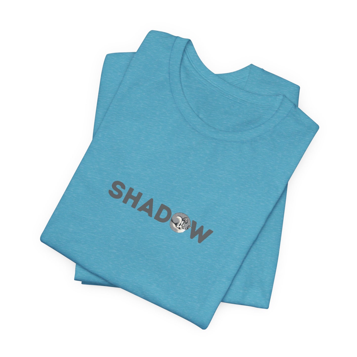 Shadow Husky Letter T-Shirt