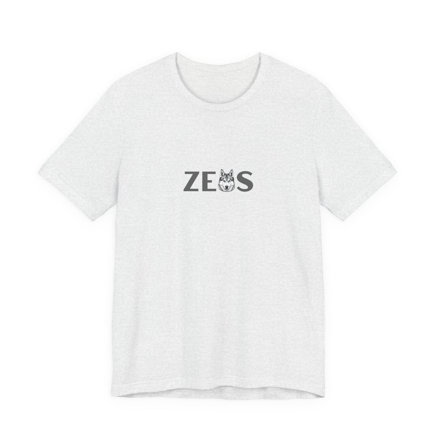 Zeus Husky Letter T-Shirt