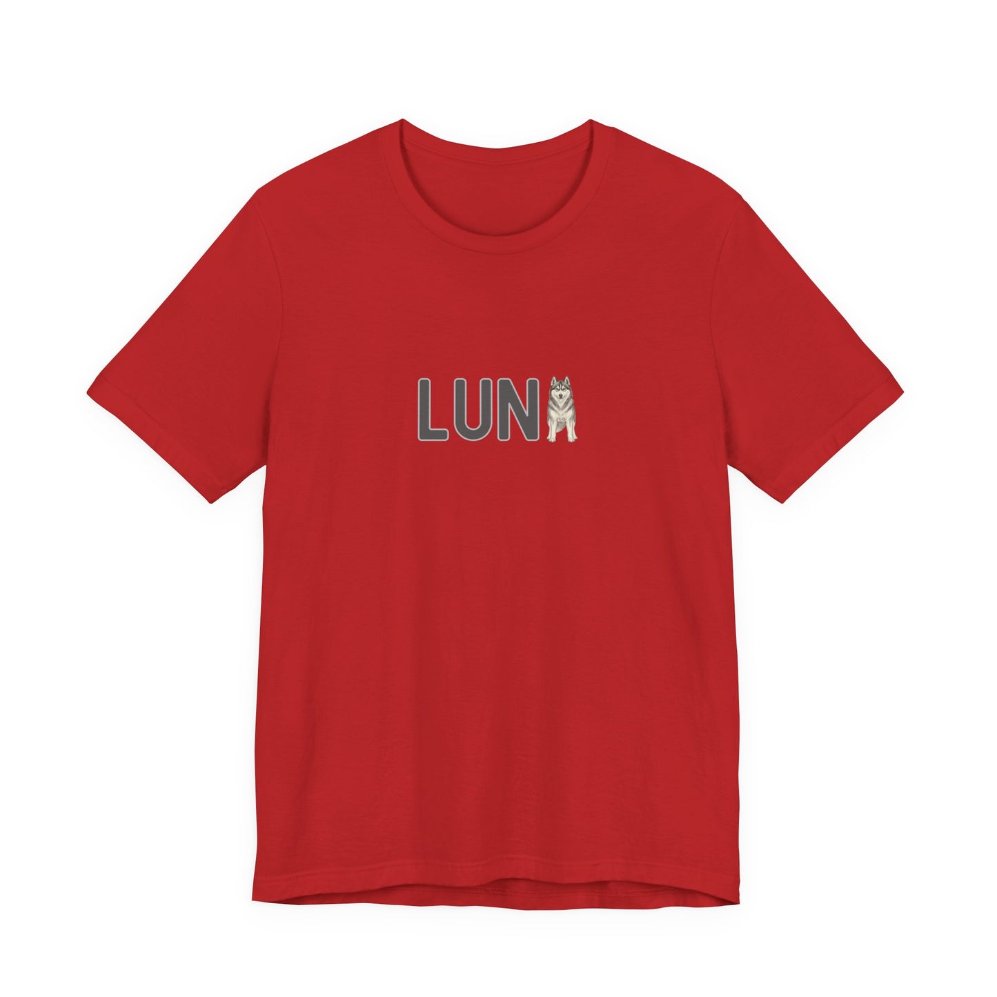 Luna Husky Letter T-Shirt