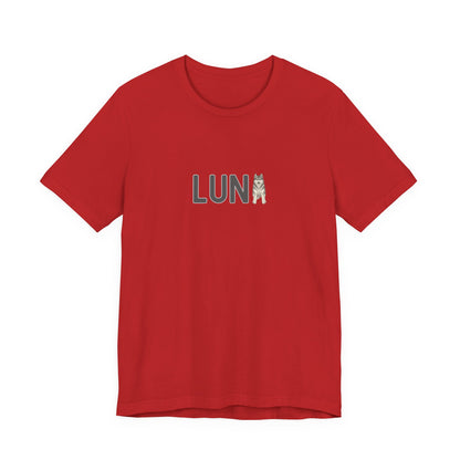 Luna Husky Letter T-Shirt