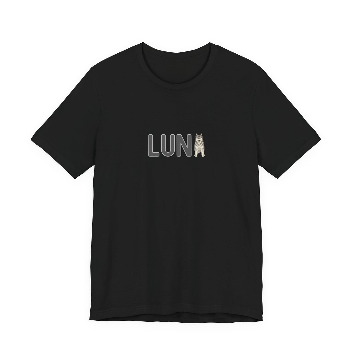 Luna Husky Letter T-Shirt