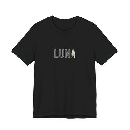 Luna Husky Letter T-Shirt