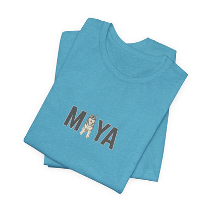Maya Husky Letter T-Shirt