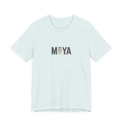 Maya Husky Letter T-Shirt