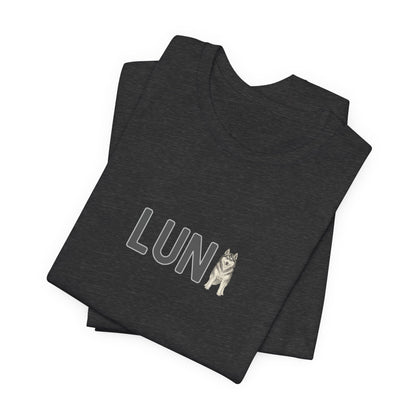 Luna Husky Letter T-Shirt