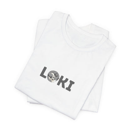 Loki Husky Letter T-Shirt