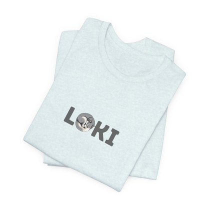 Loki Husky Letter T-Shirt