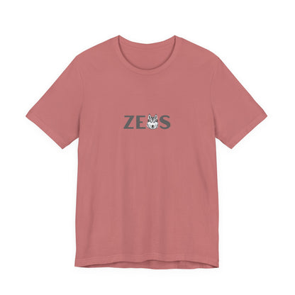 Zeus Husky Letter T-Shirt