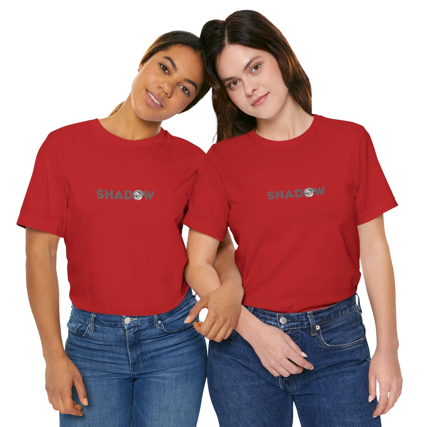 Shadow Husky Letter T-Shirt