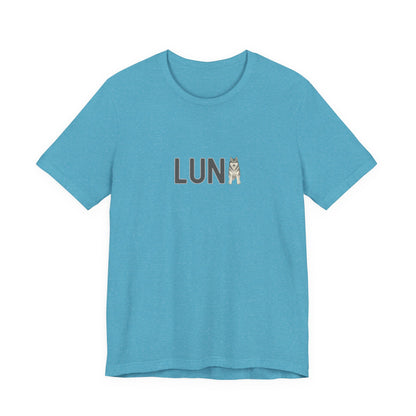 Luna Husky Letter T-Shirt