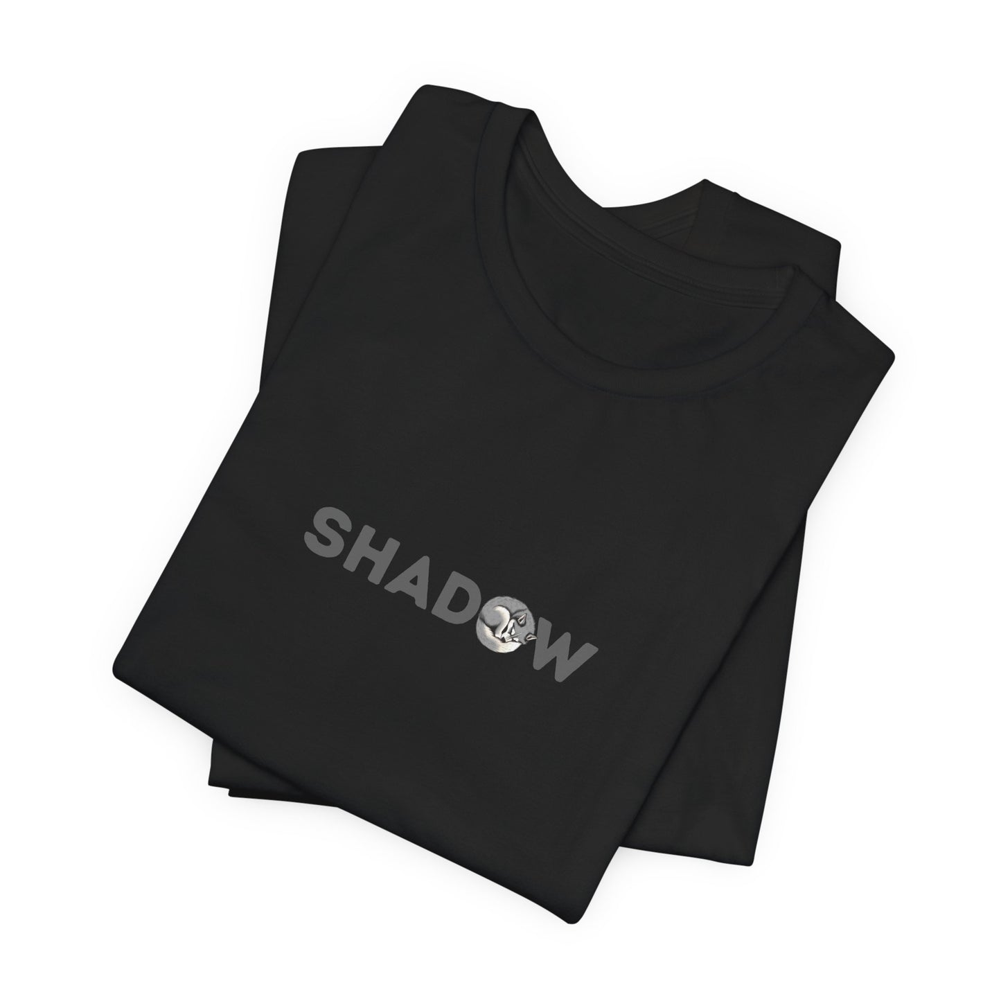 Shadow Husky Letter T-Shirt