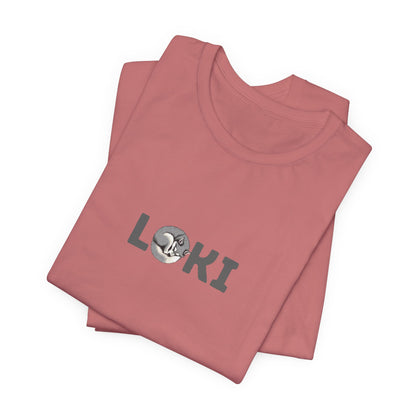 Loki Husky Letter T-Shirt