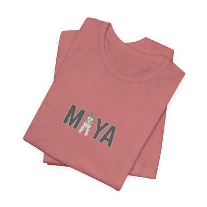 Maya Husky Letter T-Shirt
