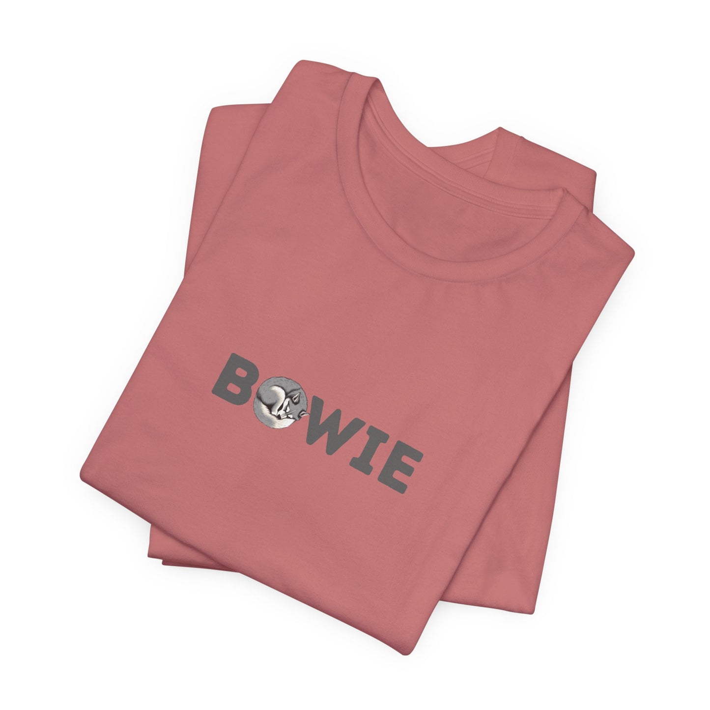 Bowie Husky Letter T-Shirt