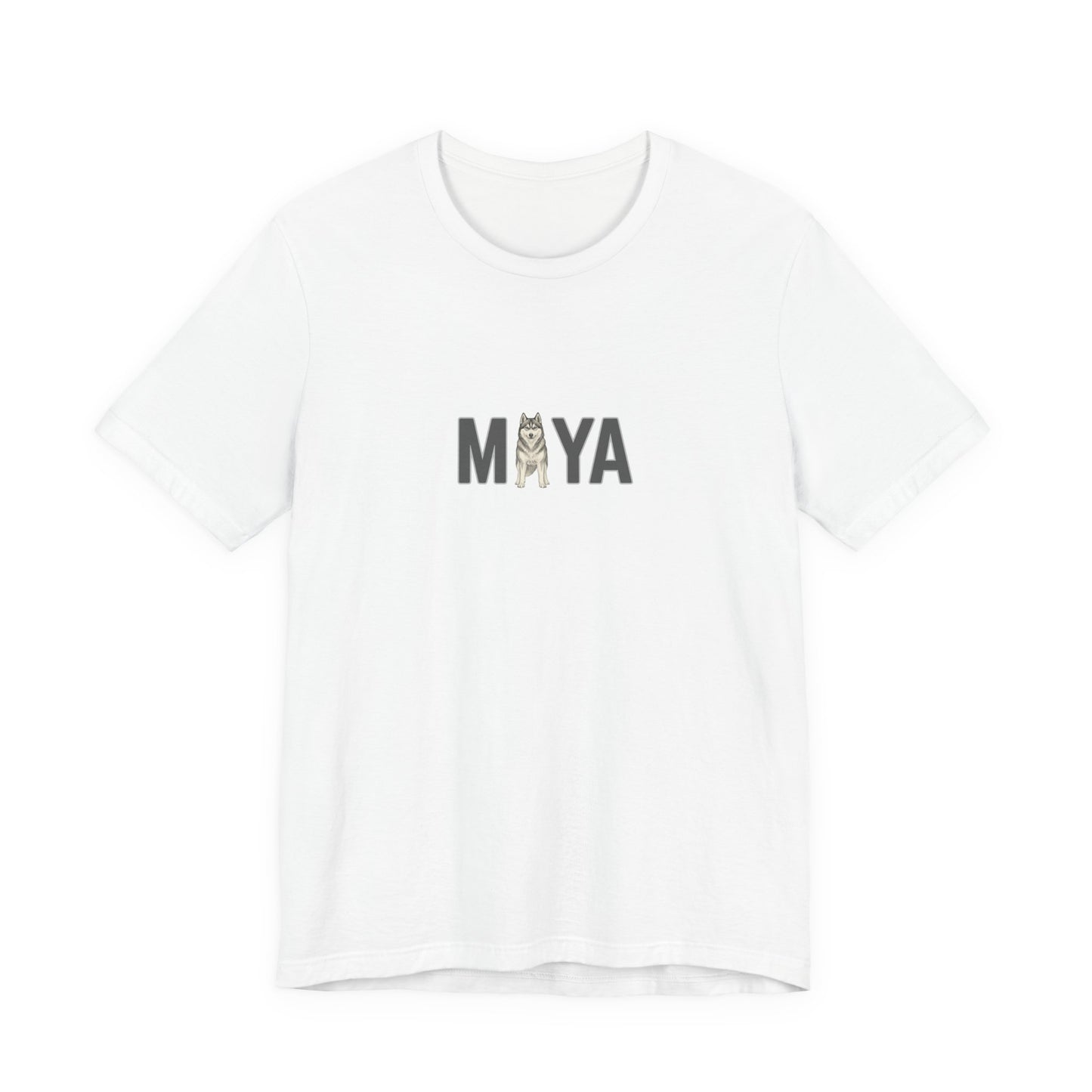 Maya Husky Letter T-Shirt