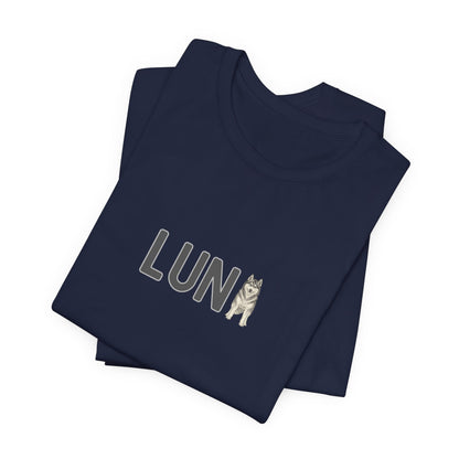 Luna Husky Letter T-Shirt