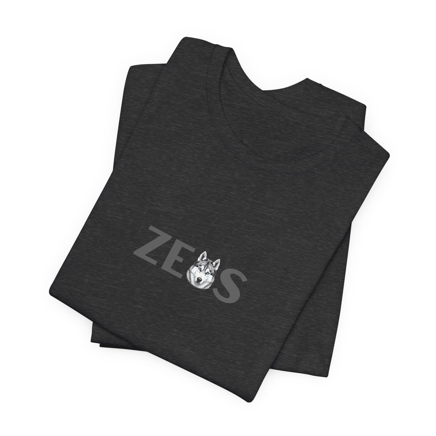 Zeus Husky Letter T-Shirt