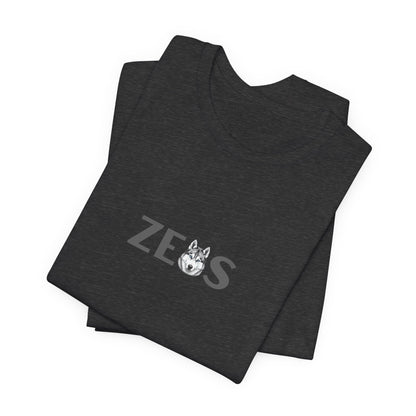 Zeus Husky Letter T-Shirt