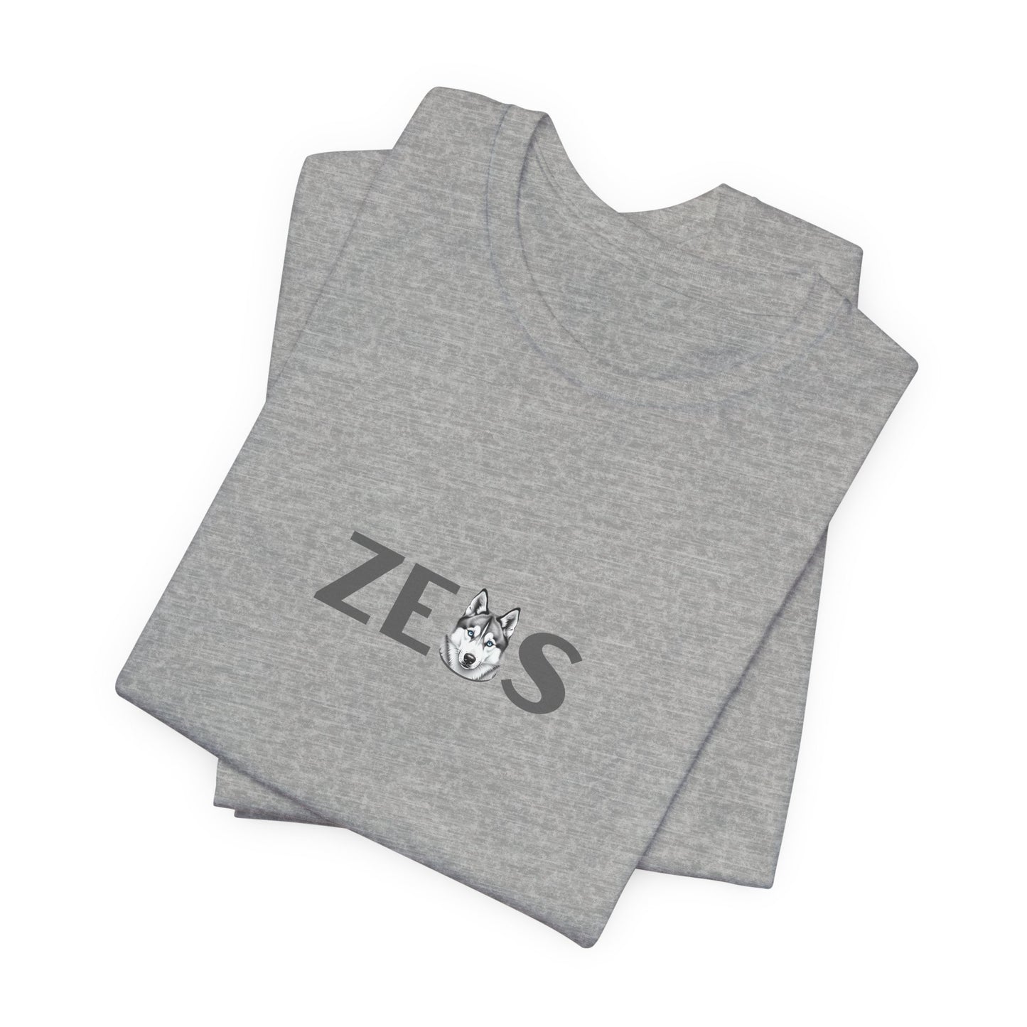 Zeus Husky Letter T-Shirt