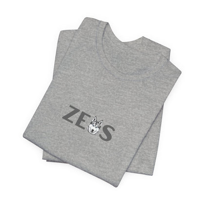 Zeus Husky Letter T-Shirt